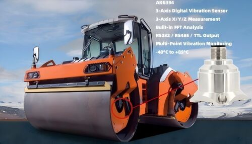 Latest company news about AKG394 3-assige trillingssensor voor trillingsbewaking van walsen