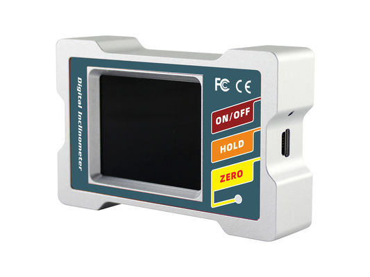 3.7V LCD het Dubbele Digitale Elektronische Niveau van de As Digitale Hellingmeter 85C en Hoekmaat