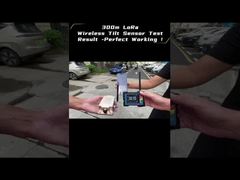 DAM825 300m LoRa Draadloze Kantelsensor Testresultaat - Perfect Werkend!